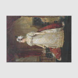 Portrait of Marie Therese Charlotte of France      Tissue Paper