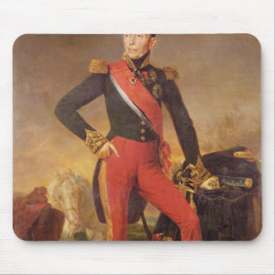 Portrait of Marquis Emmanuel de Grouchy Mouse Mat
