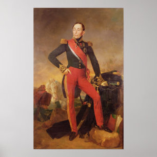 Portrait of Marquis Emmanuel de Grouchy Poster