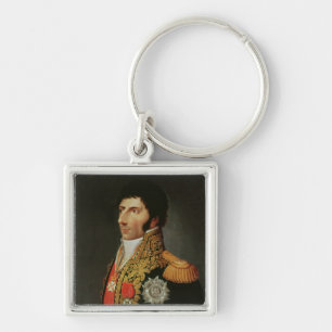 Portrait of Marshal Charles Jean Bernadotte Key Ring
