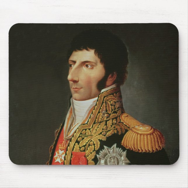 Portrait of Marshal Charles Jean Bernadotte Mouse Mat (Front)