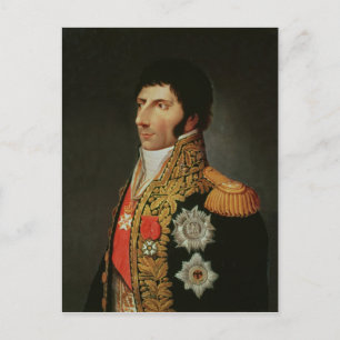 Portrait of Marshal Charles Jean Bernadotte Postcard