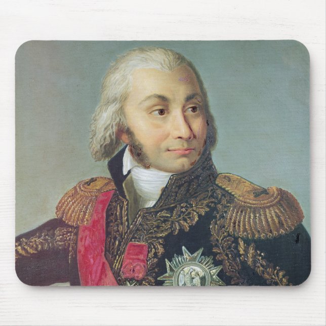 Portrait of Marshal Jean-Baptiste Jourdan Mouse Mat (Front)