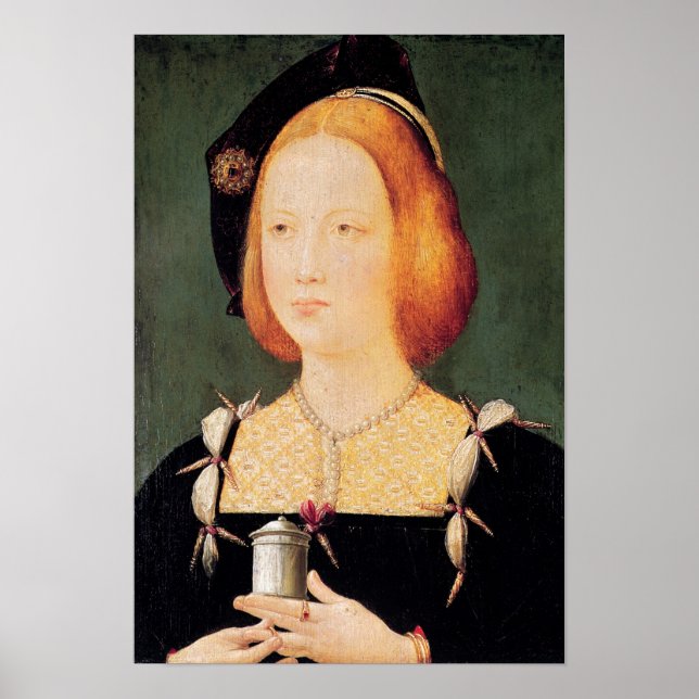 Portrait of Mary of England Poster (Front)