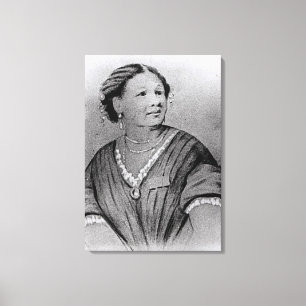 Portrait of Mary Seacole Canvas Print