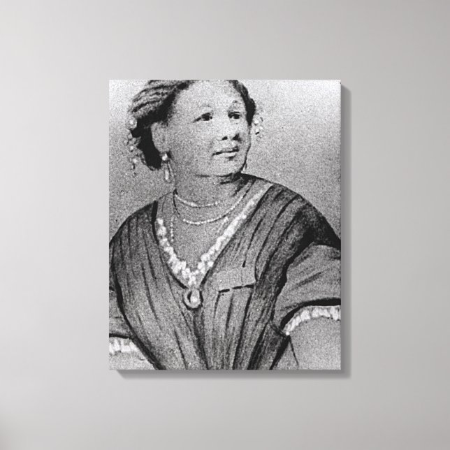 Portrait of Mary Seacole Canvas Print (Front)