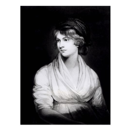 Portrait of Mary Wollstonecraft Godwin Postcard