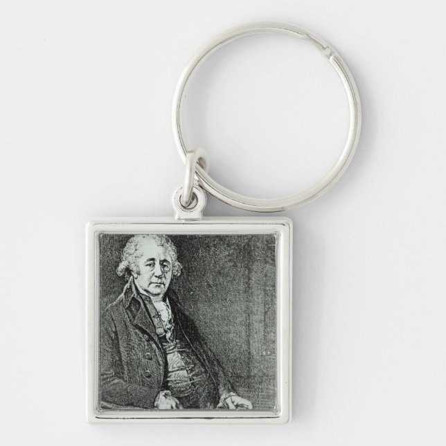 Portrait of Matthew Boulton Key Ring (Front)
