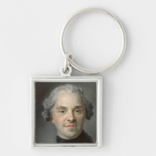 Portrait of Maurice, Comte de Saxe  1747 Key Ring