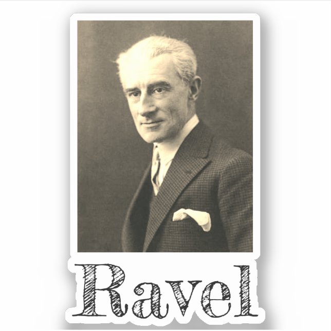 Portrait of Maurice Ravel (c. 1925) (Front)