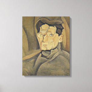 Portrait of Maurice Raynal 1911 Canvas Print