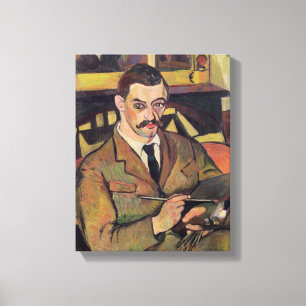 Portrait of Maurice Utrillo 1921 Canvas Print