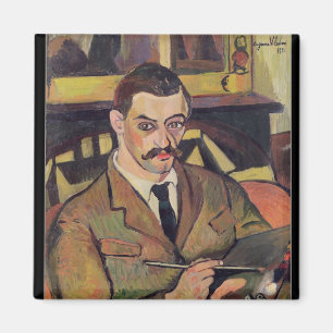 Portrait of Maurice Utrillo  1921 Magnet