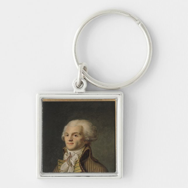 Portrait of Maximilien de Robespierre Key Ring (Front)