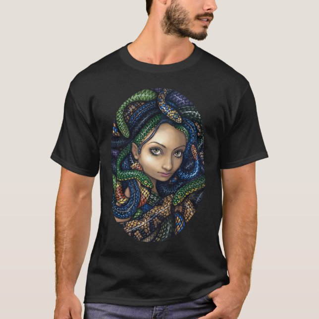 Portrait of Medusa gothic Shirt (Front)