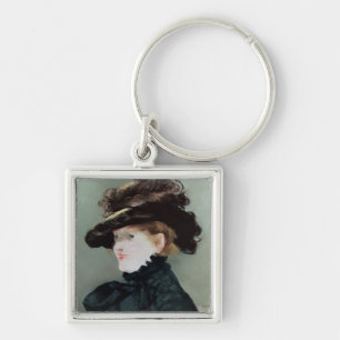 Portrait of Mery Laurent  1882 Key Ring