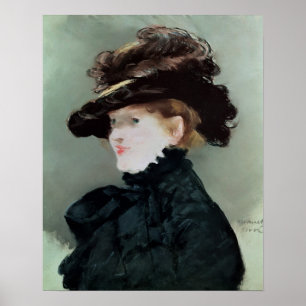 Portrait of Mery Laurent 1882 Poster