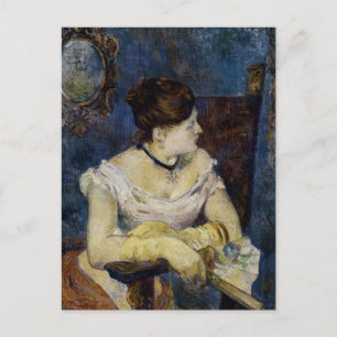Portrait of Mette Gaugin, The Artists Wife Postcard