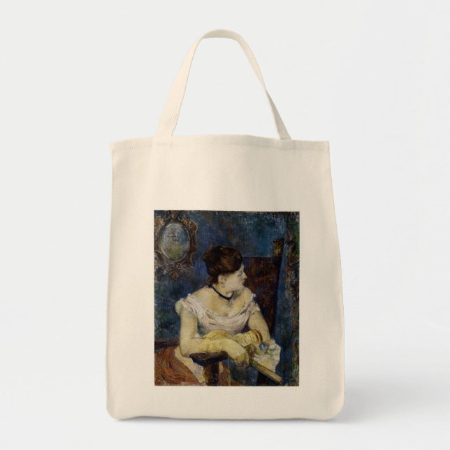 Portrait of Mette Gauguin, the Artist's Wife Tote Bag (Front)
