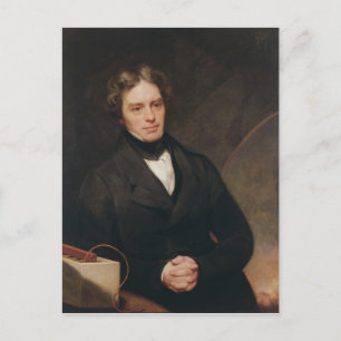 Portrait of Michael Faraday 1841-42 Postcard
