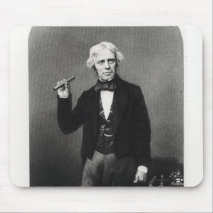 Portrait of Michael Faraday Mouse Mat