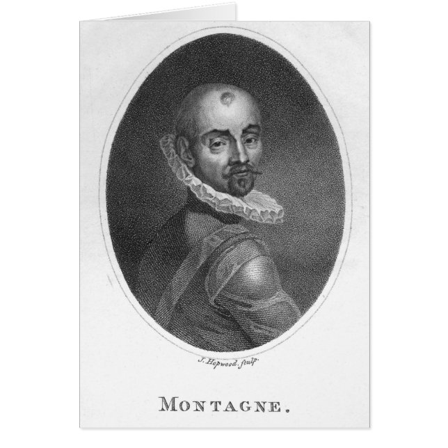 Portrait of Michel de Montaigne (Front)