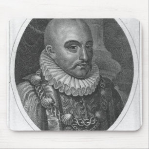 Portrait of Michel de Montaigne Mouse Mat