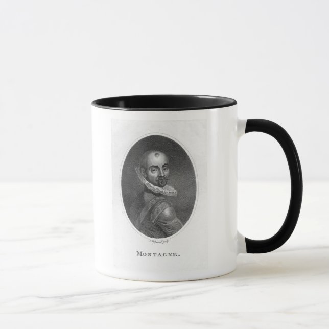 Portrait of Michel de Montaigne Mug (Right)