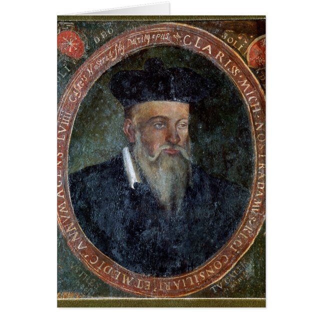 Portrait of Michel de Nostradame (Front)