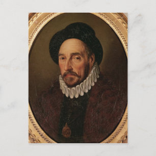 Portrait of Michel Eyquem de Montaigne Postcard