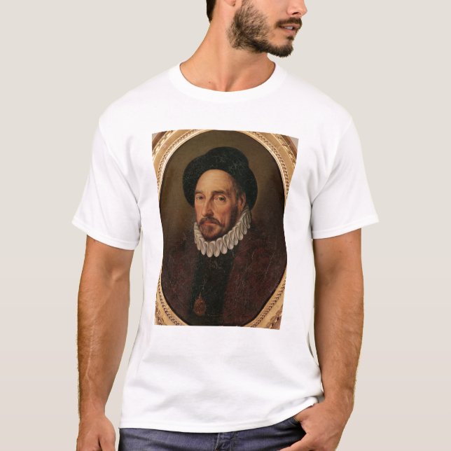 Portrait of Michel Eyquem de Montaigne T-Shirt (Front)