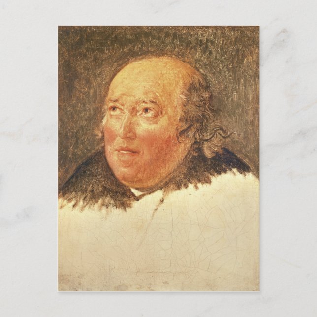 Portrait of Michel Gerard Postcard (Front)