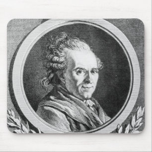 Portrait of Michel-Jean Sedaine Mouse Mat