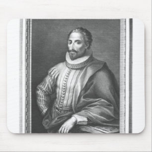 Portrait of Miguel de Cervantes Saavedra Mouse Mat