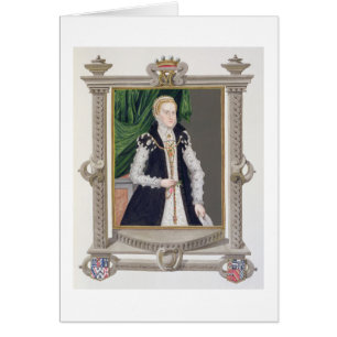 Portrait of Mildred Cooke, Lady Burghley from 'Mem