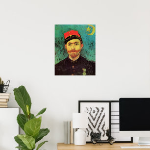 Portrait of Milliet, The Lover by Vincent van Gogh Poster