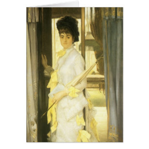 Portrait of Miss Lloyd by Tissot, Vintage Fine Art