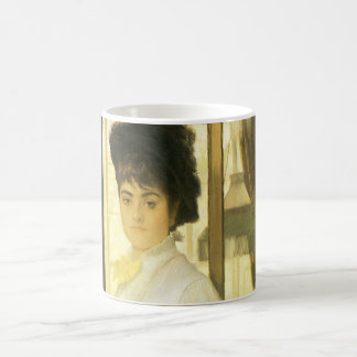 Portrait of Miss Lloyd by Tissot, Vintage Portrait Coffee Mug