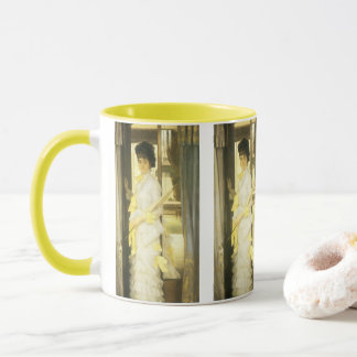Portrait of Miss Lloyd by Tissot, Vintage Portrait Mug