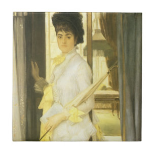 Portrait of Miss Lloyd by Tissot, Vintage Portrait Tile