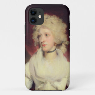 Portrait of Miss Martha Carr (oil on canvas) iPhone 11 Case