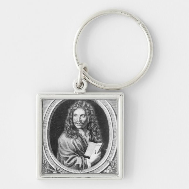 Portrait of Moliere Key Ring (Front)