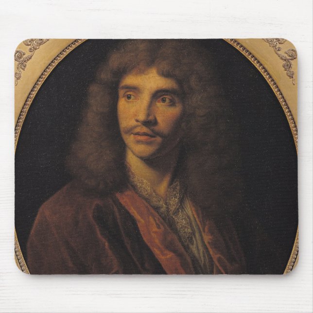 Portrait of Moliere Mouse Mat (Front)