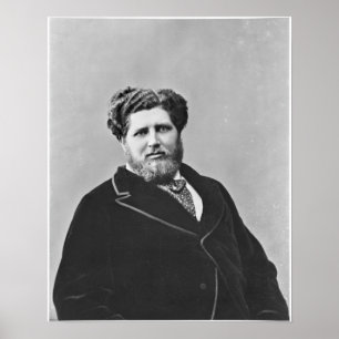 Portrait of Monsieur de Tourguenef Poster