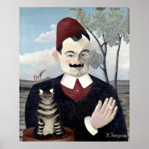 Portrait of Monsieur X, Henri Rousseau Fine Art Poster