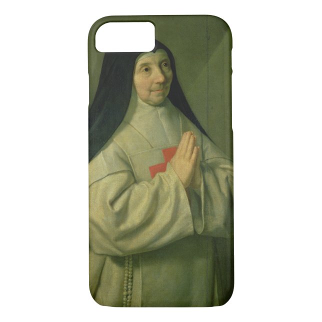 Portrait of Mother Catherine-Agnes Arnauld (1593-1 Case-Mate iPhone Case (Back)