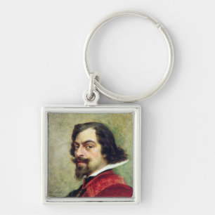 Portrait of Mounet-Sully Key Ring