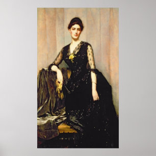 Portrait of Mrs. Agnes Williamson Poster
