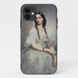 Portrait of Mrs C.W.Stoughton (d.1907), Three-quar iPhone 11 Case