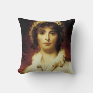 Portrait of Mrs Robert Burne-Jones Cushion